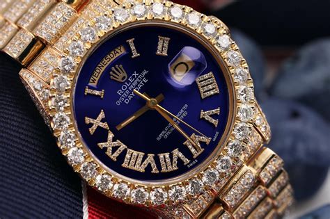 presidential rolex fully iced